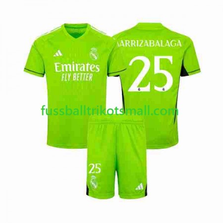 Fußballtrikots Real Madrid Kepa Arrizabalaga 25 Torwart Kinder 2023-2024 Kurzarm Heimtrikotsatz kaufen